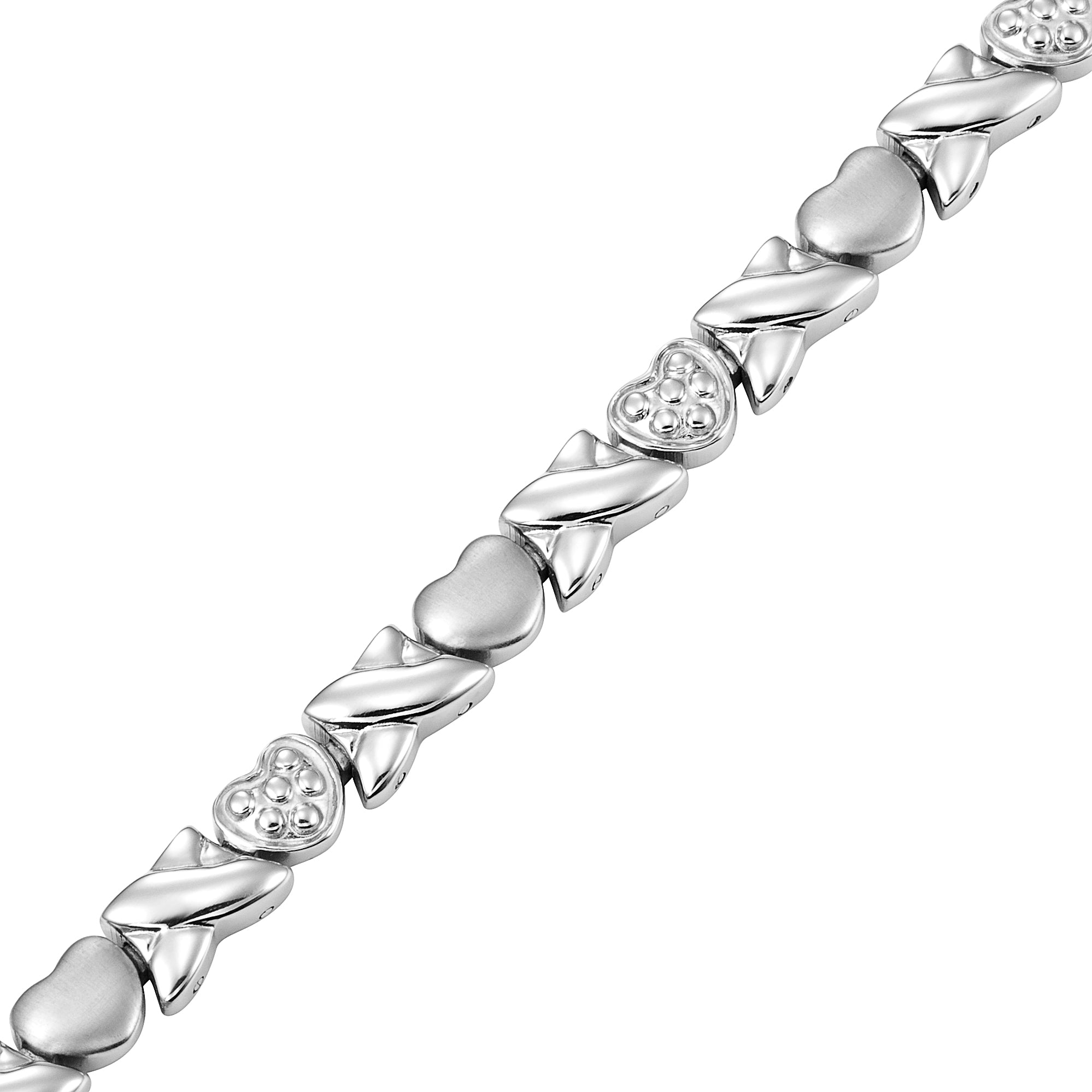 Ladies Titanium Magnetic Therapy Anklet