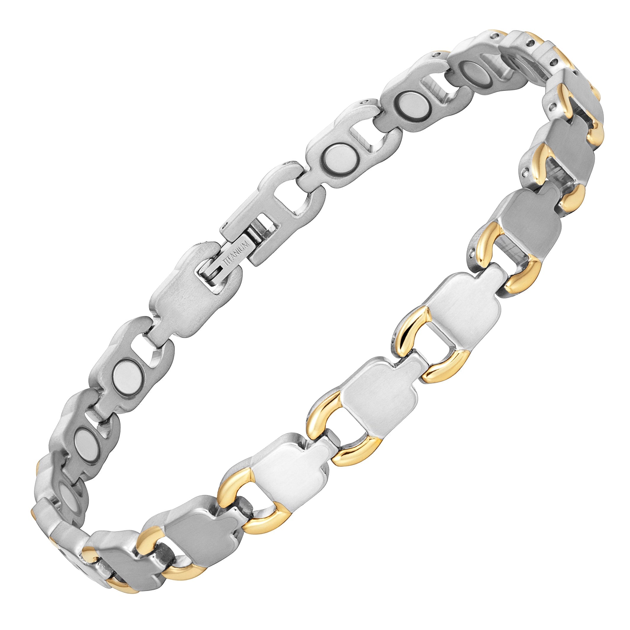 Ladies Titanium Magnetic Therapy Anklet