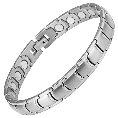 Ladies Titanium Magnetic Therapy Bracelet